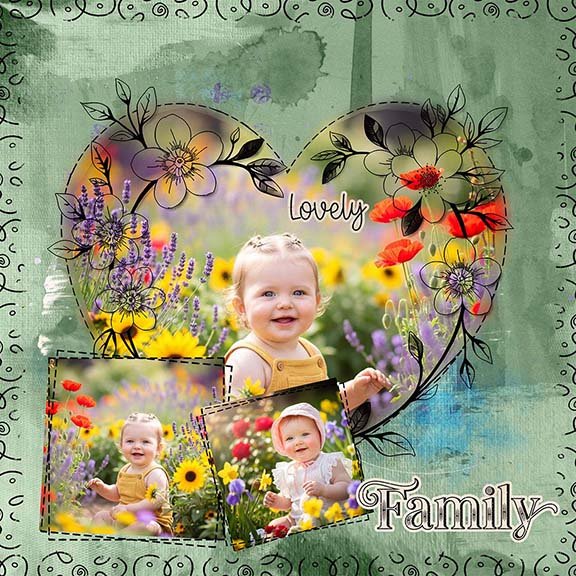 Forever Framed Layout Templates
