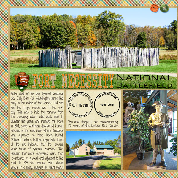 Fort Necessity National Battlefield, left side