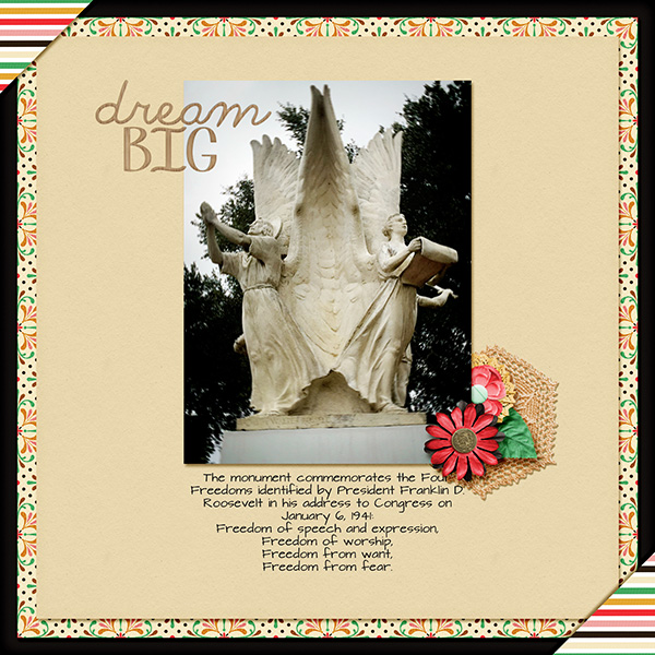 Four Freedoms Statue