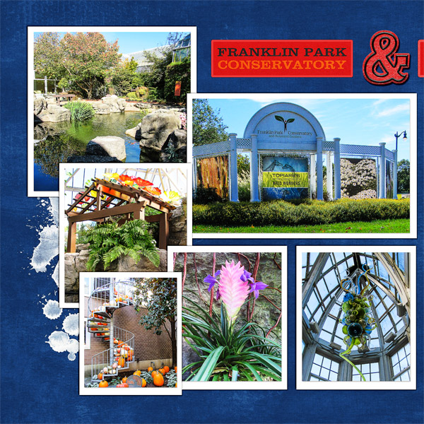 Franklin Park Conservatory + Botanical Garden, left