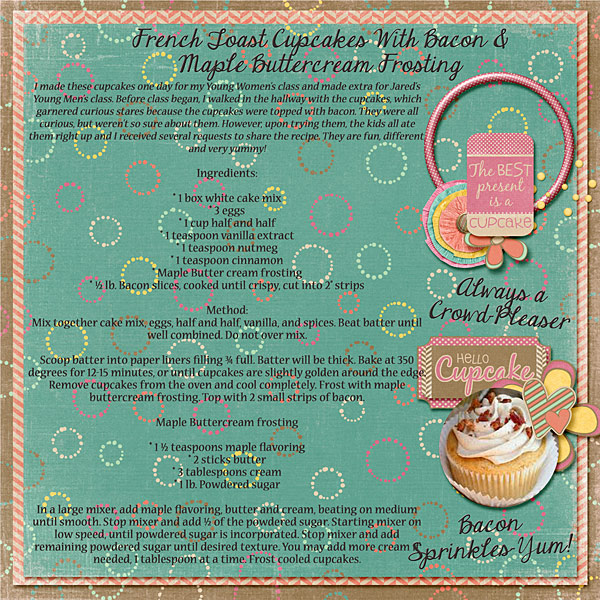 Frechn Toast Cupcakes