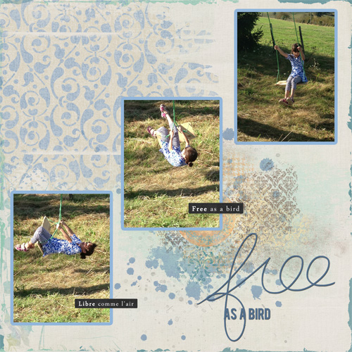 Free as a bird - right page