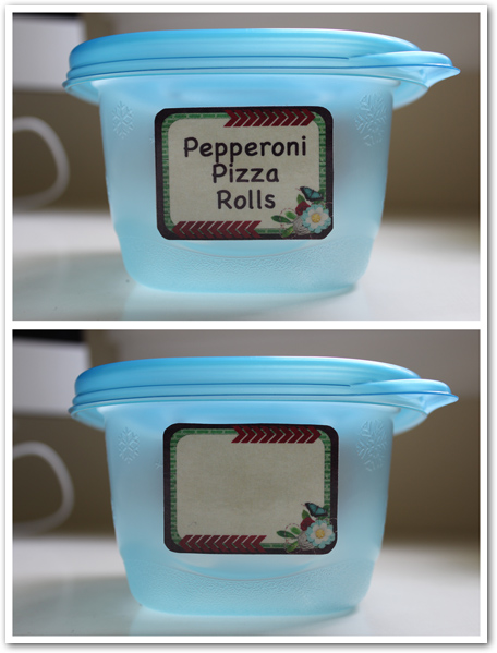 Freezer Labels