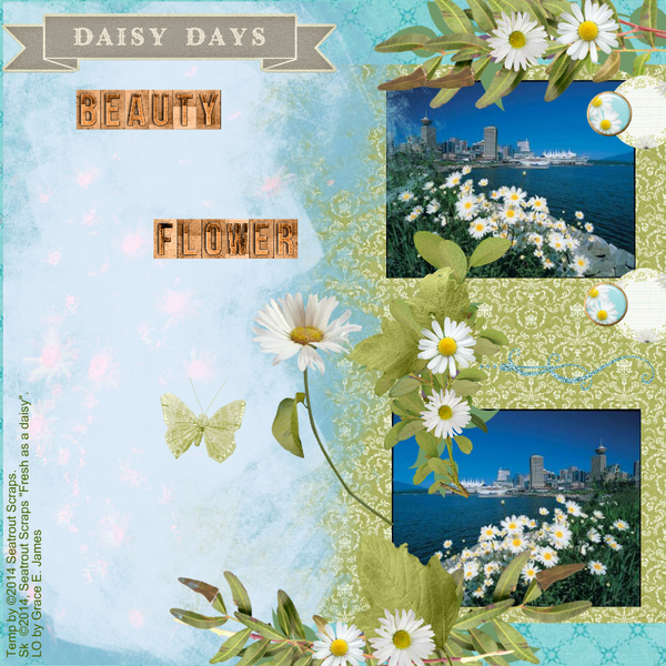 Fresh as a daisy