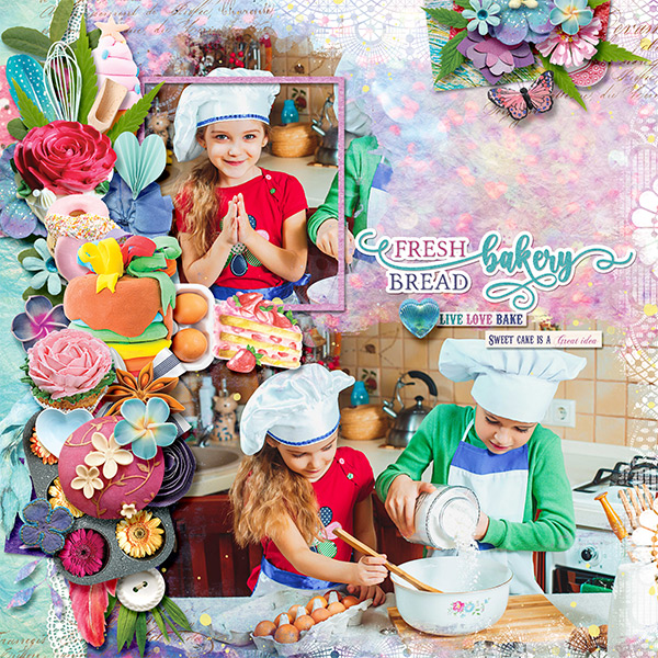 Fresh bread bakery