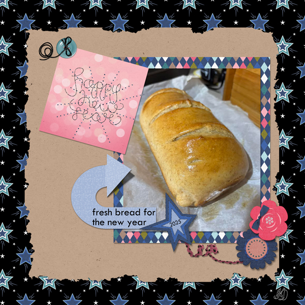 fresh bread for the new year