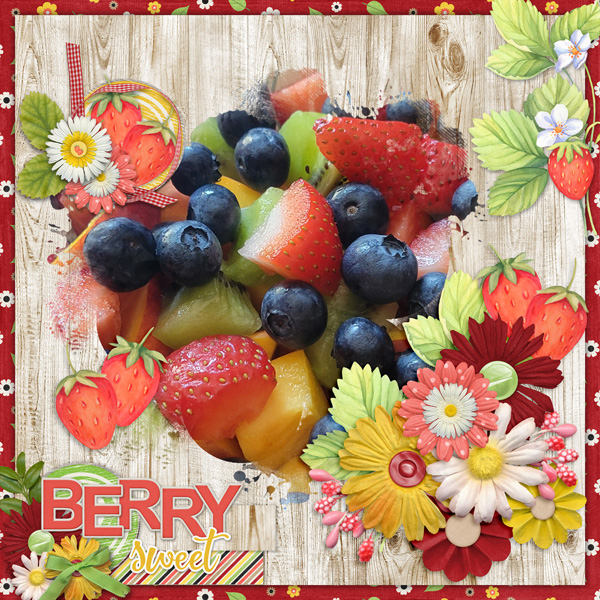 Fresh fruit - Strawberry Mint
