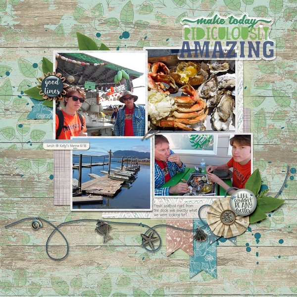 Fresh seafood!