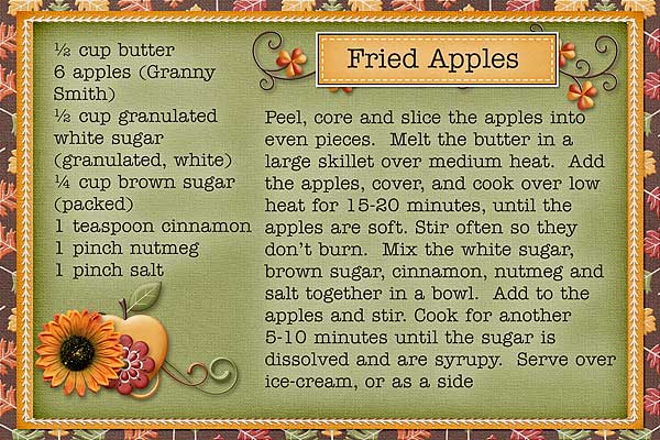 Fried Apples