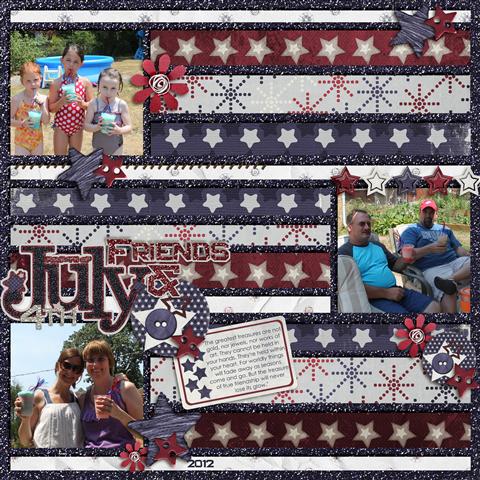Friends and July 4th