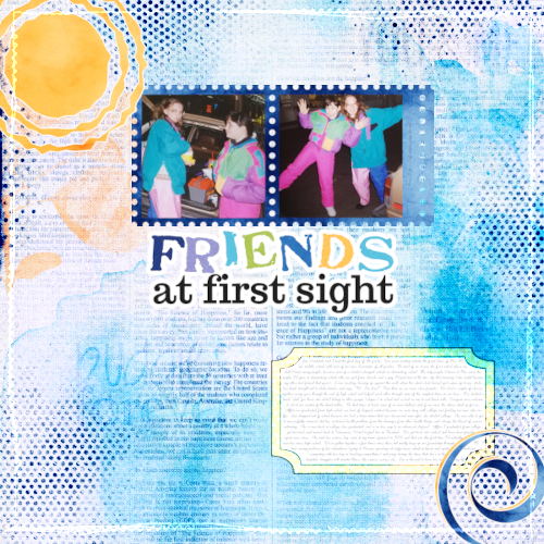 Friends at First Signt