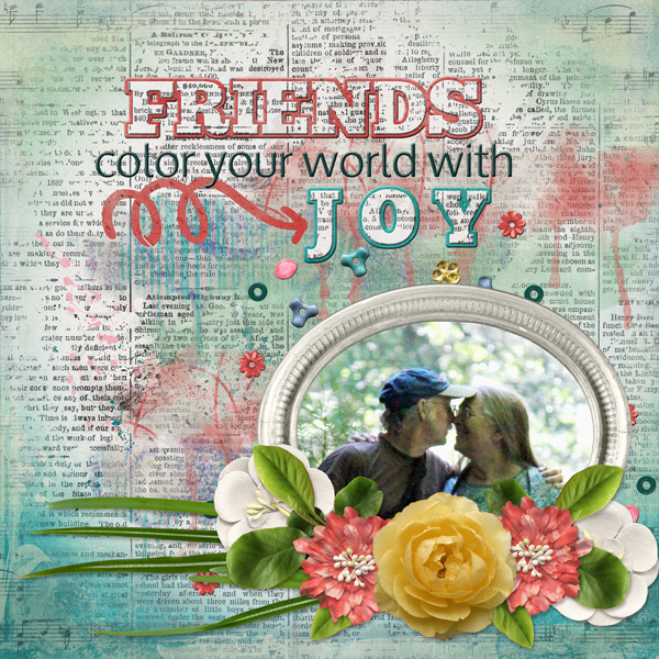 Friends color your world with JOY