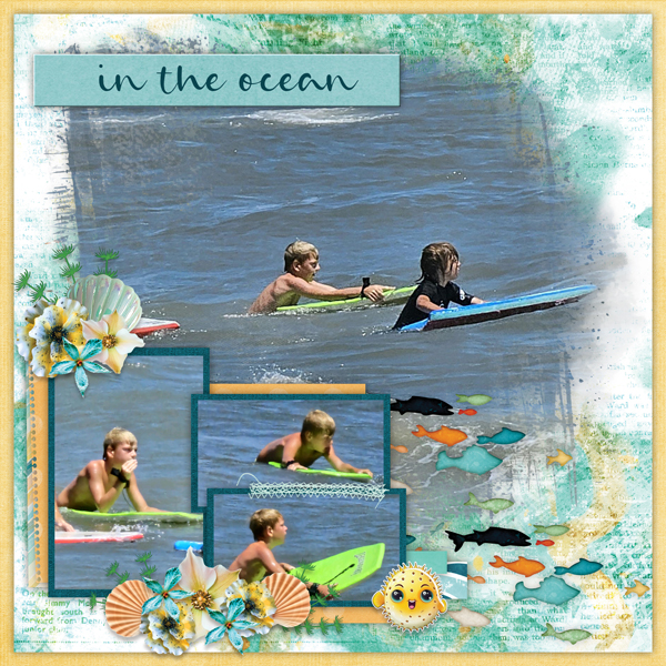 Friends In The Ocean-GingerBread Ladies Memorable Masks Templates-Miss Fish
