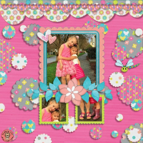 Friend's precious daughters