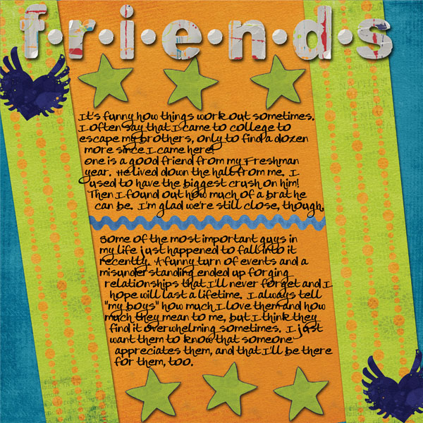 Friendship: Page 1 of 2
