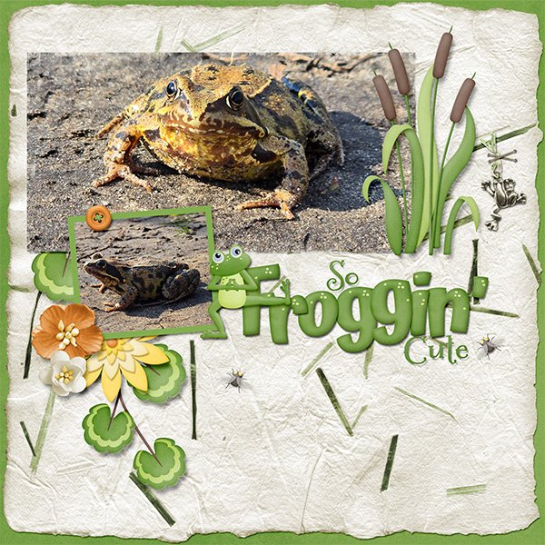 Frogging' cute