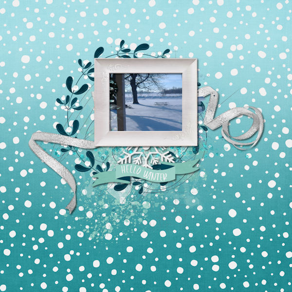 Frosty Morning - Feb Color Challenge