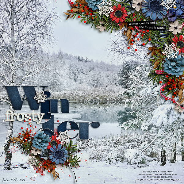 frosty winter
