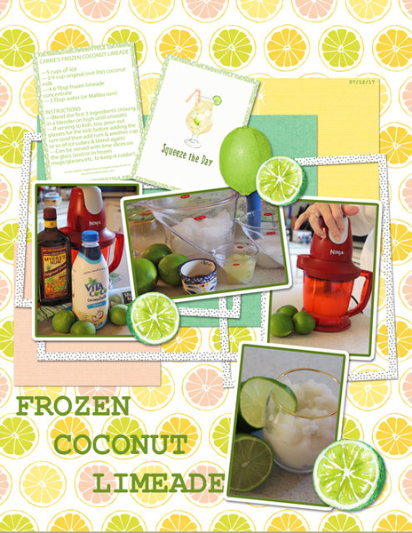 Frozen Coconut Limeade