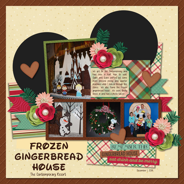 Frozen Gingerbread House