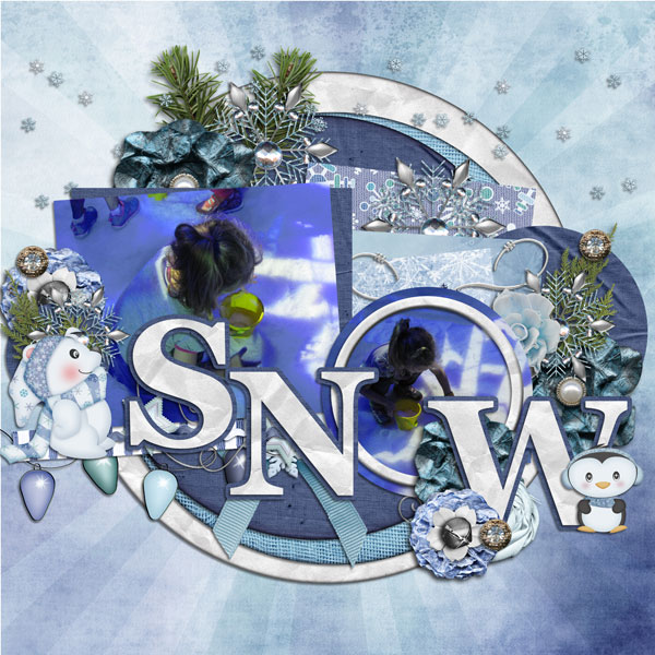 Frozen snow