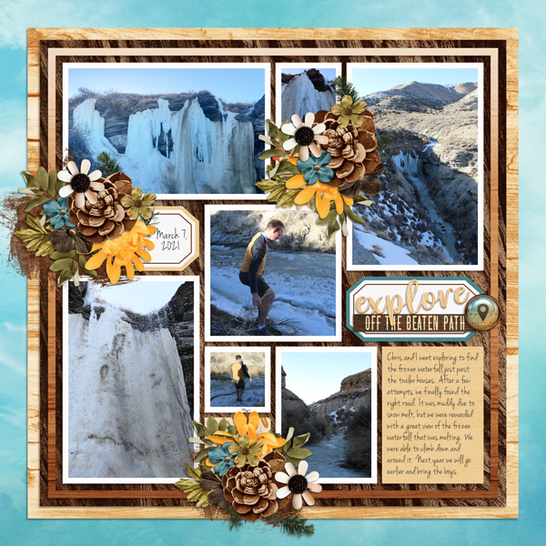 Frozen Waterfall