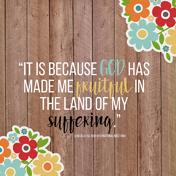 Fruitful in suffering