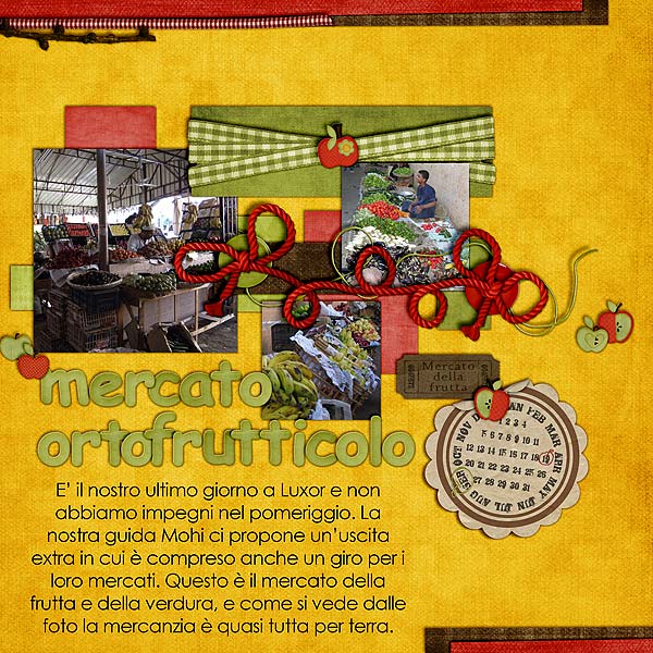 Fruits and vegetables market