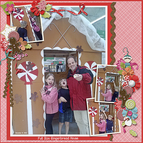 Full Size Gingerbread House