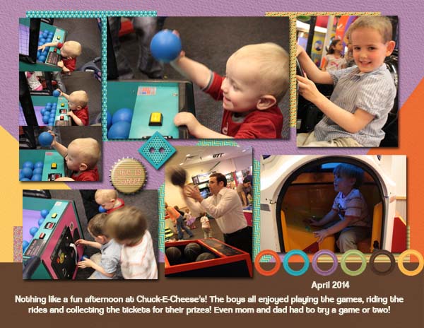 Fun at Chuck-E-Cheese!