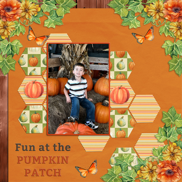 Fun at the PUMPKIN PATCH