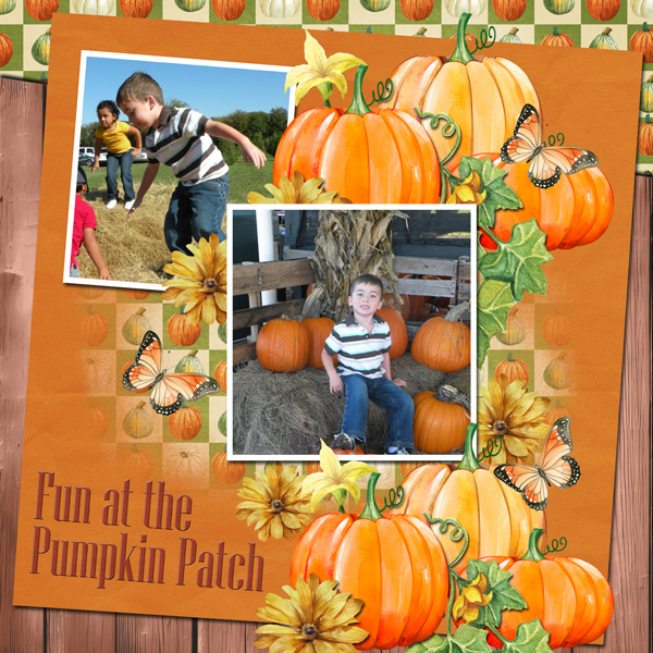 Fun at the Pumpkin Patch