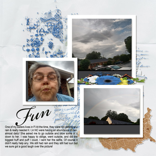 Fun Blowing Rain to Florida
