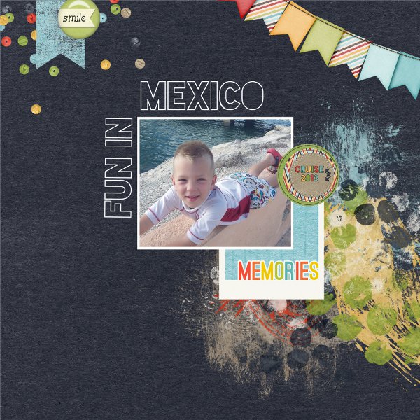 Fun in Mexico - Font Challenge June 2014
