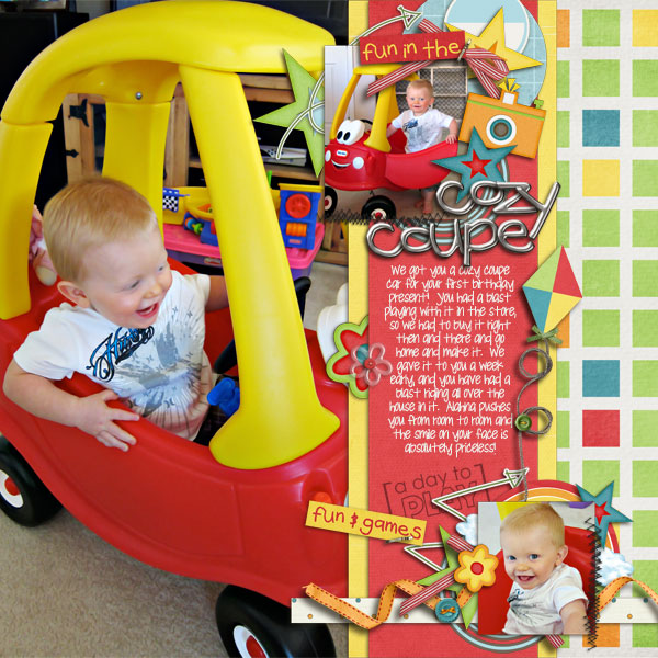 Fun In The Cozy Coupe