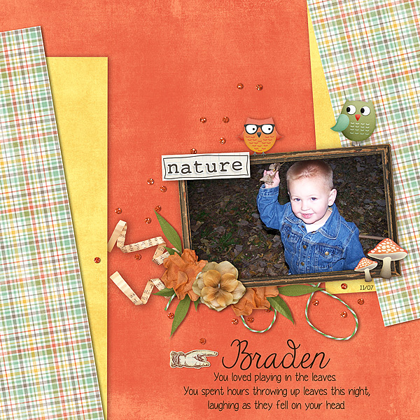 Fun in the Leaves