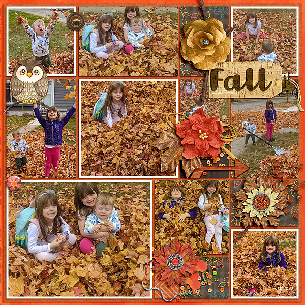 Fun in the Leaves