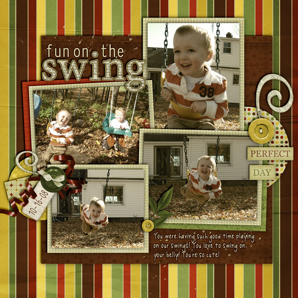 fun on the swing