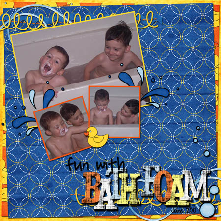 Fun With Bath Foam!