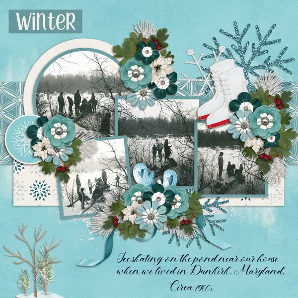 Fun With Four Temp 18 #4 with Snowflake Kisses-Connie Prince.jpg