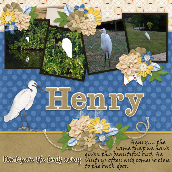 Fun With Four Templates 7 #2 with Bird Watcher-Connie Prince