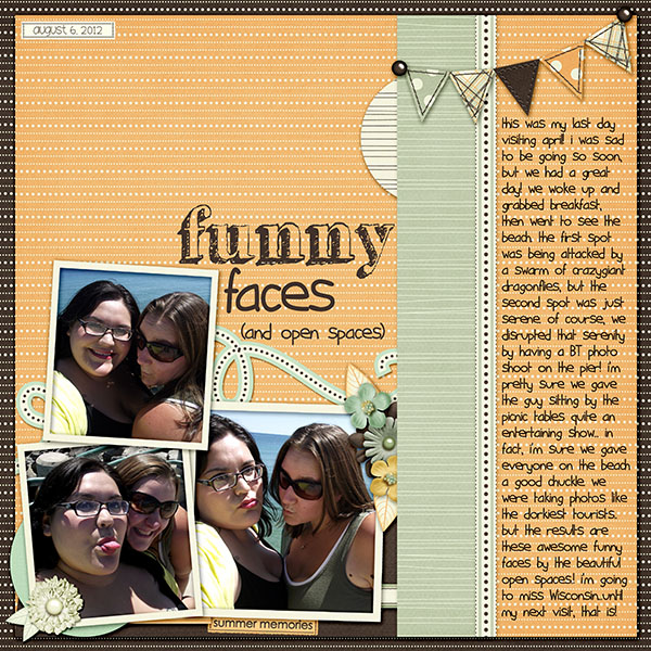 funny faces (and open spaces)