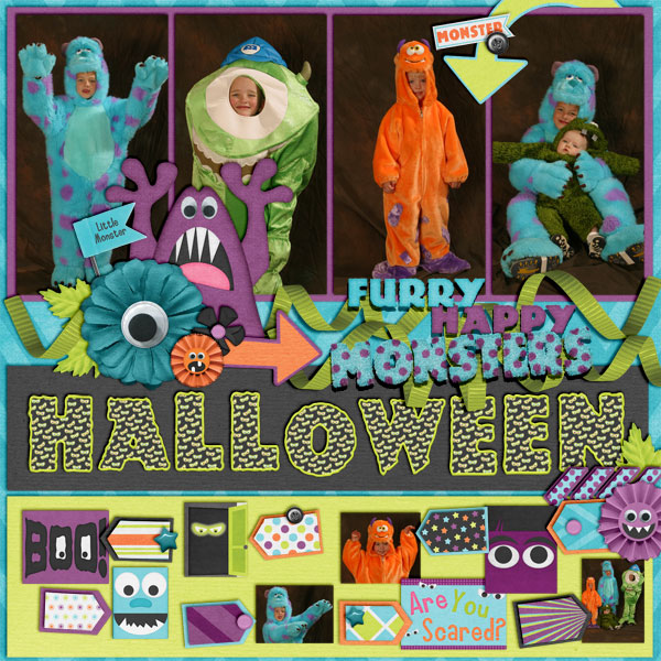 Furry Monster Halloween