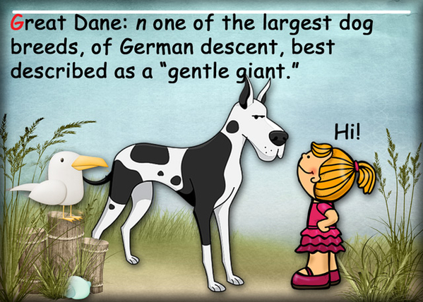 G is for Great Dane