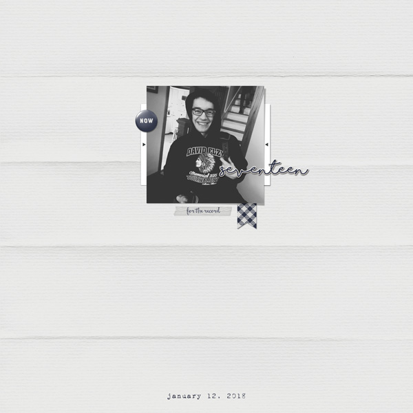 Gabe 17 Years Old | Jan 2018