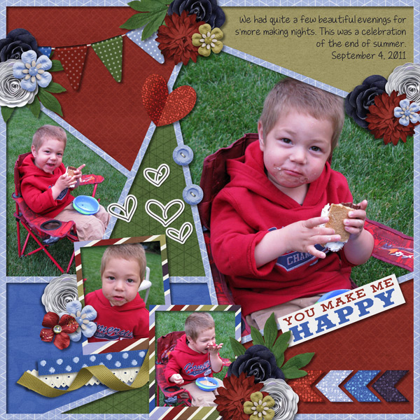 Gabe loves S'mores