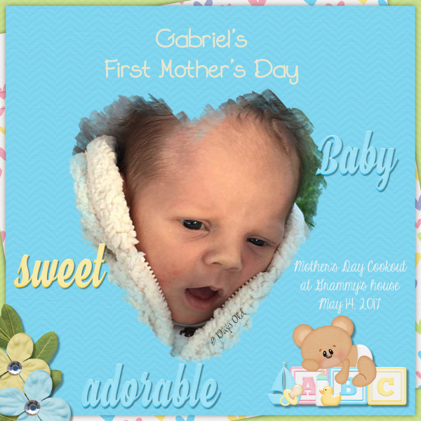 Gabriel's First Mother's Day