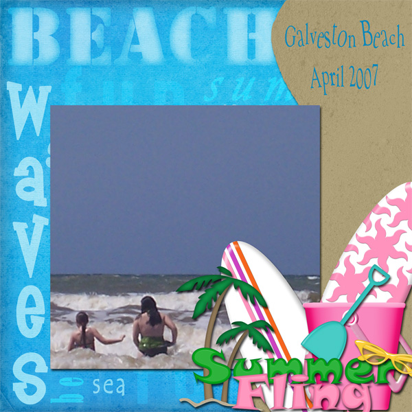 Galveston Beach 2007