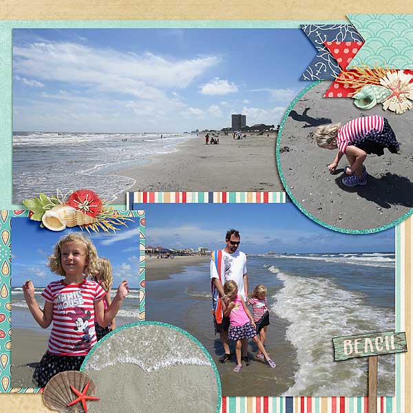 Galveston Beach (right)