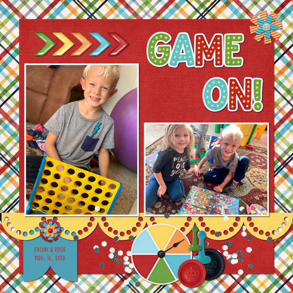 Game On! October Pinterest Challenge
